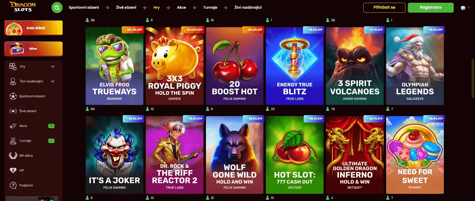 DragonSlots — screenshot